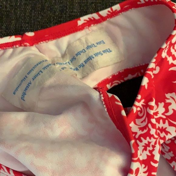🌈5/$25 Merona red & white bandana bikini bottoms - Picture 5 of 6